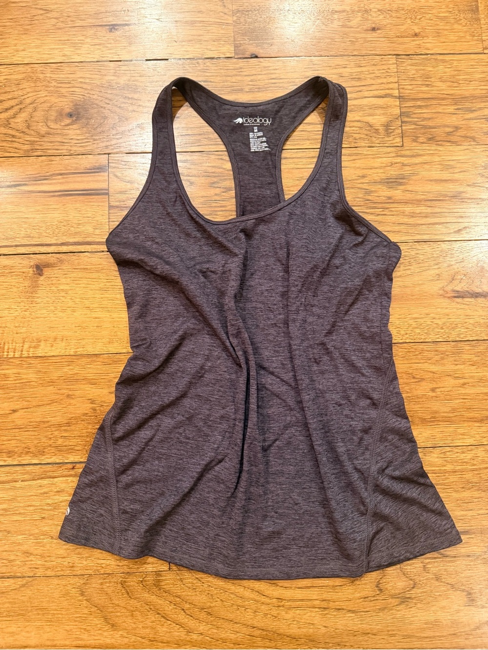 Ideology Charcoal Gray Racerback Tank